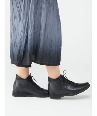 ASICS WALKING ペダラウオ－キングシユ－ズ 4E 3.5cmヒール ブラック系