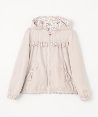 ANY KIDS 【チェリーベリーシリーズ】シャカシャカ リバーシ ブルゾン ミルクティー