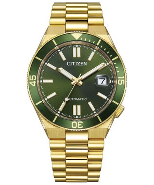 CITIZEN 【メカニカルウオッチ TSUYOSA】豊富なカラーバリエーションが人気の機械式腕時計 NJ0232-53X ゴールド