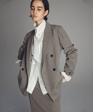 uncrave シアーオーガンジー ミリタリーブルゾン オフ