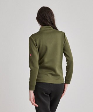 PW CIRCULUS 【ストレッチ / 快適 / 一枚でサマになる】【WOMEN】NEW ロングスリーブモック T カーキ系