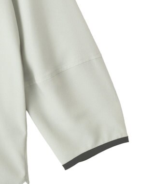 YECCA VECCA 配色パイピングブラウス Mint