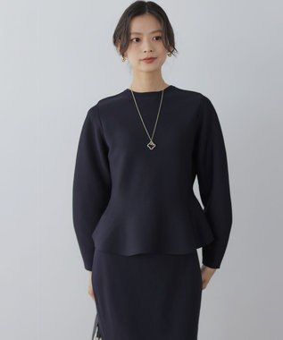 組曲 L 【WEB限定】スポンディッシュニットアップ ネイビー系