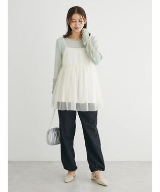 Green Parks ・ＳＵＧＡＲ　ＳＰＯＯＮ　チュールキリカエロンＴＥＥ Light Green