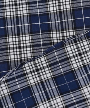 J.PRESS MEN ドビータータンマルチチェック シャツ /B.D ブルー系3