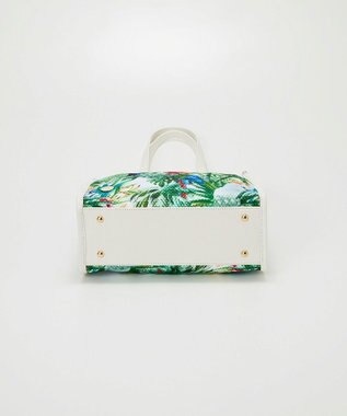 TOPKAPI 【TREASURE TOPKAPI】メッシュ ダブルプリント A4 トートバッグ グリーン