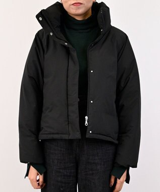 KWD 【日本製/高品質ダウン】STAND COLLAR DOWN BLOUSON ダウンブルゾン ブラック