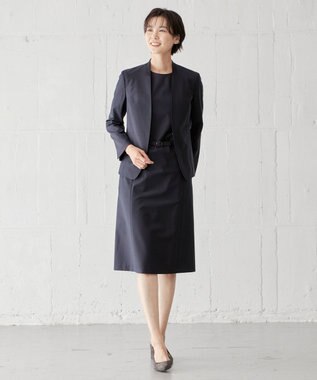 J.PRESS LADIES 【WEB限定】2way 天然石 イヤカフ リング ピンク系