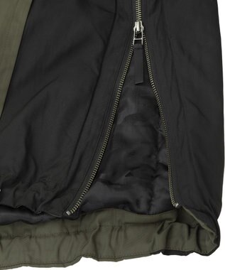 YECCA VECCA パディングフーディーコート Khaki