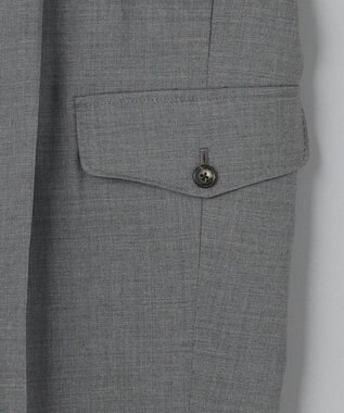 GOTAIRIKU ウォッシャブル ドレスカーゴパンツ アイボリー系