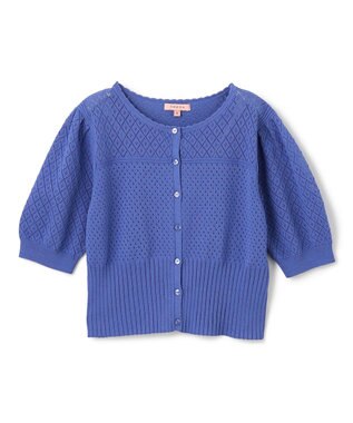 TOCCA 【洗える】MINI GAME CARDIGAN カーディガン ブルーベリー系