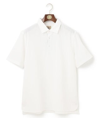 J.PRESS MEN 【KING SIZE】【クールビズ対応 / 吸水速乾】カノコインレイ ポロシャツ ホワイト系