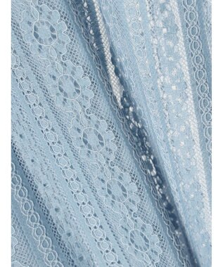 earth music&ecology フラワーレースシャツ Sax