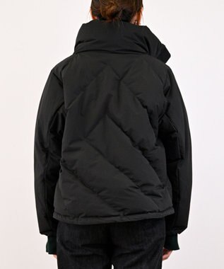 KWD 【日本製/高品質ダウン】STAND COLLAR DOWN BLOUSON ダウンブルゾン ブラック