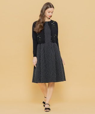 TOCCA 【洗える！】GEMME DE MER ドレス ネイビー系7