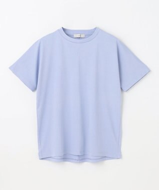 ANY 【新色追加/10色展開/洗濯機可/UVケア/接触冷感】プレミアムベーシック半袖Tシャツ サックス