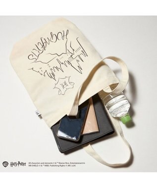 ing <ing>【ハリー・ポッターコラボレーション】ホグワーツデザイントートバッグ アイボリービー