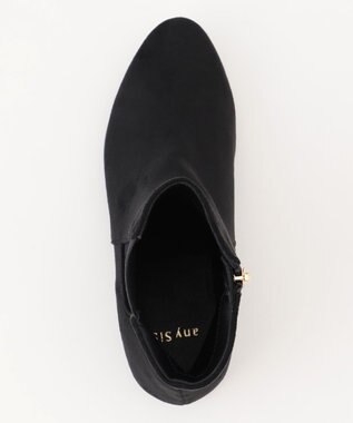 ANY SIS 【23.0~24.0cm】フラットサイドゴア ブーツ ブラック
