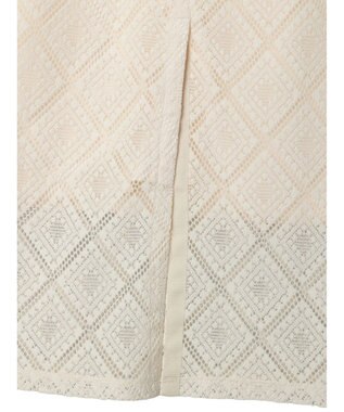 earth music&ecology モチーフナロースカート Ivory