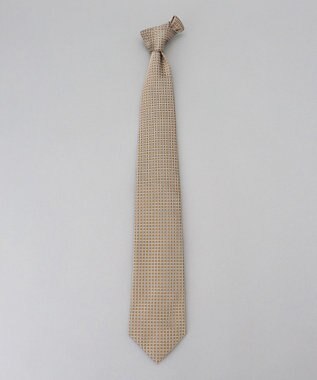 GOTAIRIKU GOTAIRIKU別注【日本製】シルク ネクタイ_格子柄 ブラウン系8