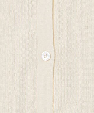 JOSEPH クリスピーレーヨン　ロングスリーブカーディガン Ivory