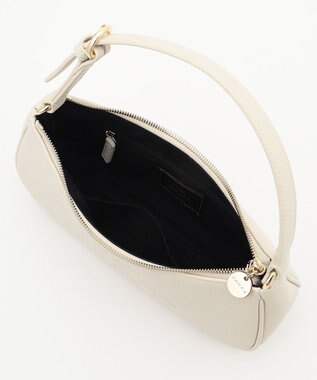 TOCCA DEAR CRESCENT LEATHER MINIBAG ミニバッグ アイボリー系