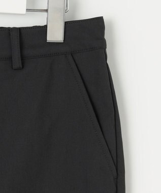 J.PRESS LADIES L 【洗える・撥水】中空タスランチノ テーパード パンツ ブラック系