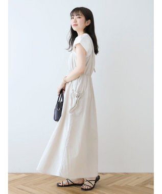 Green Parks フロントＺＩＰジャンスカ Ecru
