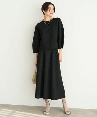 UNFILO 【STORY×UNFILO】フォルムニット セットアップ ブラック