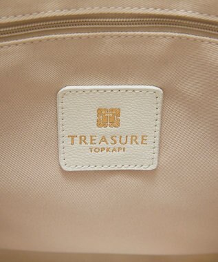 TOPKAPI 【TREASURE TOPKAPI】メッシュ ダブルプリント A4 トートバッグ グリーン