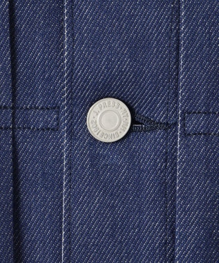 J.PRESS MEN 【KANEMASA JERSEY】ジャージー デニムジャケット ブルー系