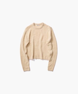 ATON SILK ALPACA | クルーネックセーター YELLOW