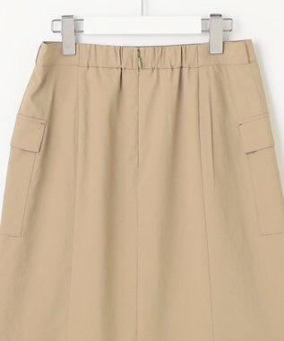 J.PRESS LADIES S 【洗える・イージーケア】ソフトタイプライター マーメイド スカート ベージュ系