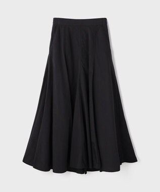 GRACE CONTINENTAL ナイロンボリュームスカート ブラック