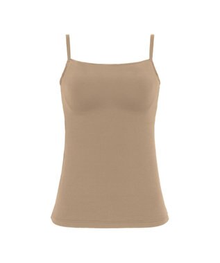 BRADELIS New York 【BRADELIS Me / ノンワイヤー】デイリーコンフォートブラトップ 補正下着 カップ付き ブラトップ モカベージュ