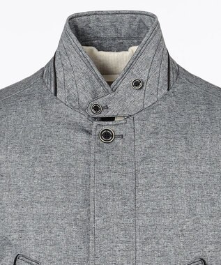 JOSEPH ABBOUD 【キングサイズ】DSDスラブジャガード ライナー付き ブルゾン ライトグレー系