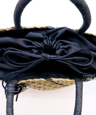 Tiaclasse シーグラスチェックバッグ ベージュ