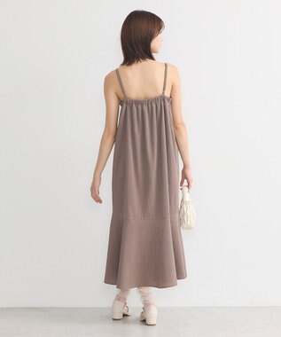 earth music&ecology ＳＥＴ２点カシュクールプルオーバー＋キャミワンピース Mocha