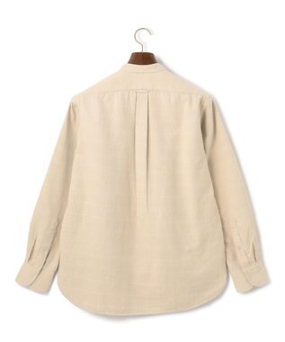 J.PRESS MEN 【KING SIZE】ダブルフェイス キャラメルコール シャツブルゾン アイボリー系