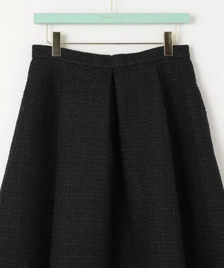 TOCCA 【洗える！】SHARBET TWEED スカート ブラック系