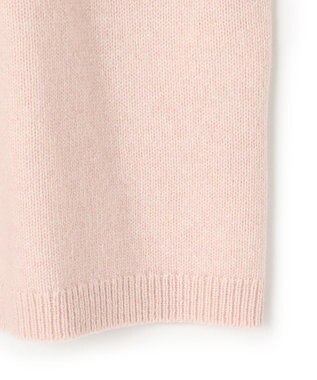 23区 L ウールナイロン ハイネック ニット ヌードピンク系