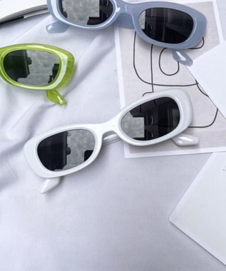 WEGO カラーフレームスリムアイウェア 柄4