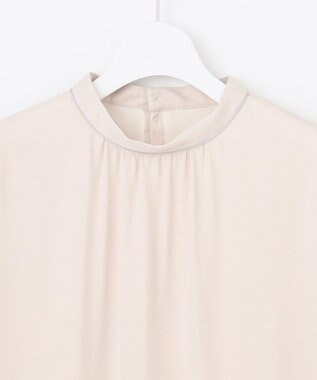 J.PRESS LADIES バックサテンジョーゼット カットソー ピンク系