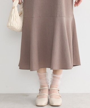 earth music&ecology ＳＥＴ２点カシュクールプルオーバー＋キャミワンピース Mocha