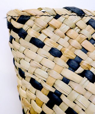 Tiaclasse シーグラスチェックバッグ ベージュ