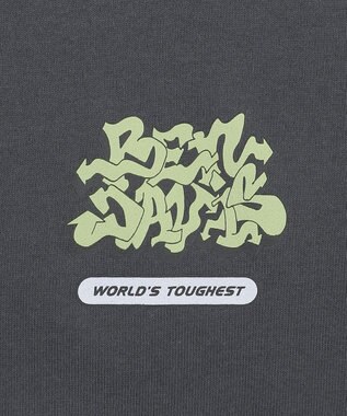 WEGO 別注BENDAVISIプランプロゴT（SS） スミクロ