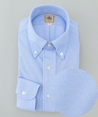 J.PRESS MEN 【夏に嬉しい高機能】TCカノコインレイ シャツ/B.D.