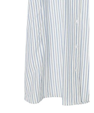 Green Parks Ｉ　切替ロングシャツワンピース Stripe