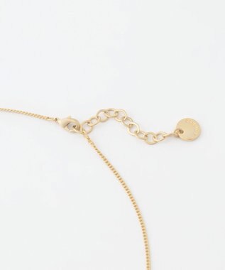 J.PRESS LADIES ボリュームリング ワントップ ネックレス ゴールド系