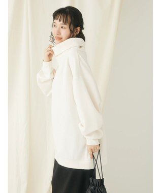 CRAFT STANDARD BOUTIQUE 【男女兼用】裏起毛タートルスウェット Ivory